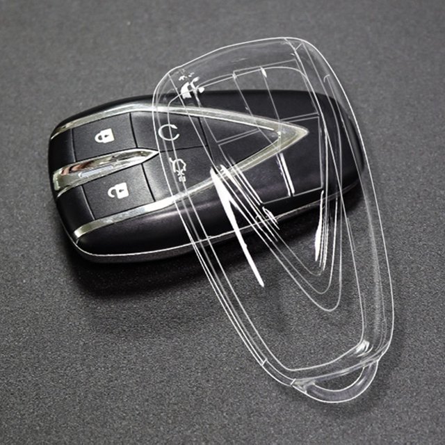 Étui Transparent en Tpu pour Clé de Voiture pour Unité Changan Unik Cs35Plus Cs55 Plus