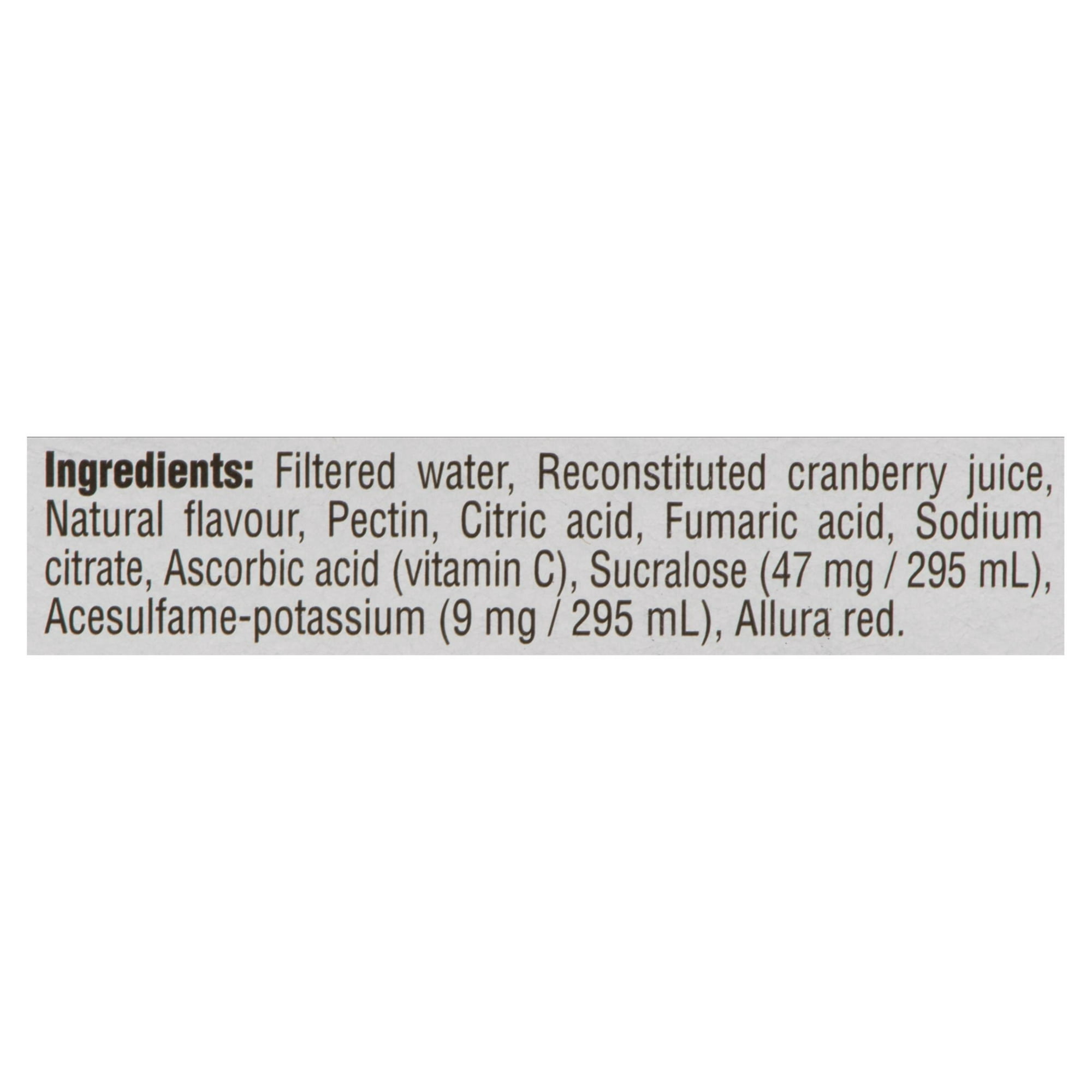 Ocean Spray Diet Low Calorie Cranberry 6x295ml