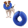 thumbnail image 1 of Protective Inflatable Dog Collar, Soft Pet Recovery E-Collar Cone for Small Medium Large Dogs, Designed to Prevent Pets from Touching Stitches, Wounds and Rashes, Does Not Block Vision, 1 of 3