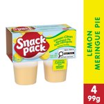 Snack Pack® Lemon Meringue Coupes de pudding à tarte