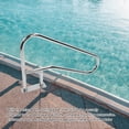 thumbnail image 3 of Pool Handrail, Swimming Pool Stair Rail 304 Stainless Steel Easy Installation  for Spa for Hot Tub, 3 of 7