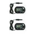 thumbnail image 2 of QualitChoice -50℃-70℃ LCD Digital Display Aquarium Plastic High Accuracy Fishtank Water Temperarure Meter Household 1 Pc 2Set, 2 of 6