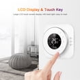 thumbnail image 3 of 95-240V Wi-Fi Smart Thermostat with 5+1+1 Programmable Thermostat, Voice Control, App-Controlled Backlit LCD, Boiler Heating Thermostat, Compatible with Amazon Echo, Google Home, and Tmall Genie, 3 of 8