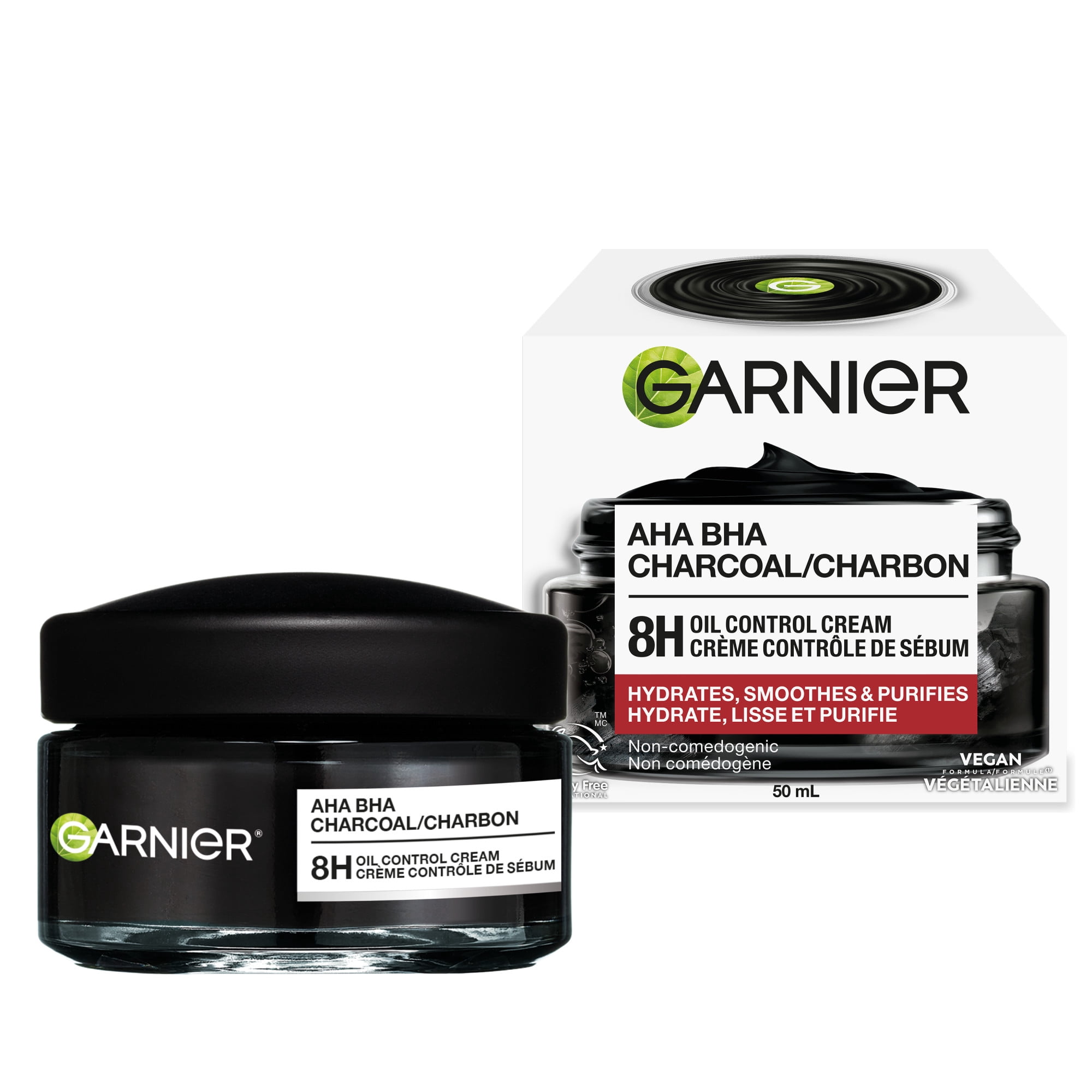Garnier AHA+BHA Mattifying Moisturizer for Acne-Prone Skin
