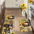 thumbnail image 2 of Binwennn 5 X 7 Rug Sunflower Kitchen Mat Small Fresh Garden Atmosphere Kitchen Floor Mat Entry Door Mat Dirt Foot Mat, 2 of 8