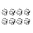 thumbnail image 1 of 8 Pcs Entretoises en Acier Inoxydable 304 1/4 Pouces OD x 1/8 Pouces ID x 3/16 Pouces Longueur(6x3x5mm) Vis Support de Bague Finition Simple Non Filetée Entretoises Rondes en Métal pour Vis M3 Boulons et Tringles, Argent, 1 of 6