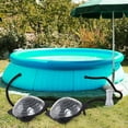 thumbnail image 4 of Patiojoy Solar Pool Heater Above Ground/In Ground Swimming Pool Dorm Heater with Rotatable Hose Connectors, 4 of 10