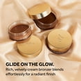 thumbnail image 3 of No7 Pro Artist Soft Glow Cream Bronzer - Blendable Cream Makeup with a Lightweight Formula - Customizable Face Makeup for a Natural Sun-Kissed Glow - Deep (1.26 oz), 3 of 5