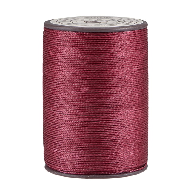 Unique Bargains Fil Ciré en Polyester Bordeaux, 175 Verges