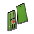 thumbnail image 1 of Ensemble de Stylos de Golf Mini de Bureau Jeu de Golf Jouet Putter Jeu de Mise Drapeau Vert Stylos à Bille Rouge, 1 of 9