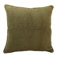 thumbnail image 1 of 25-inch Double-corded Patterned Tapestry Square Floor Pillow with Insert, Gingham Brown, 1 of 2