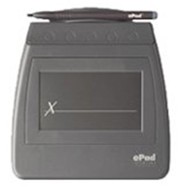 Epadlink VP9811 Sig Pad USB avec Logiciel de Bureau Intégré - Gris