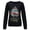 Black, variant on Birdeem 2020 Fashion Autumn New Product Christmas Tree Print O-Neck Sweater