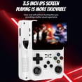 thumbnail image 4 of LNGOOR Hand-held Gaming Device Game Console with 3.5-Inch IPS Screen 20000 Classic Games Rechargeable 64GB/128GB Gaming Device, 4 of 11