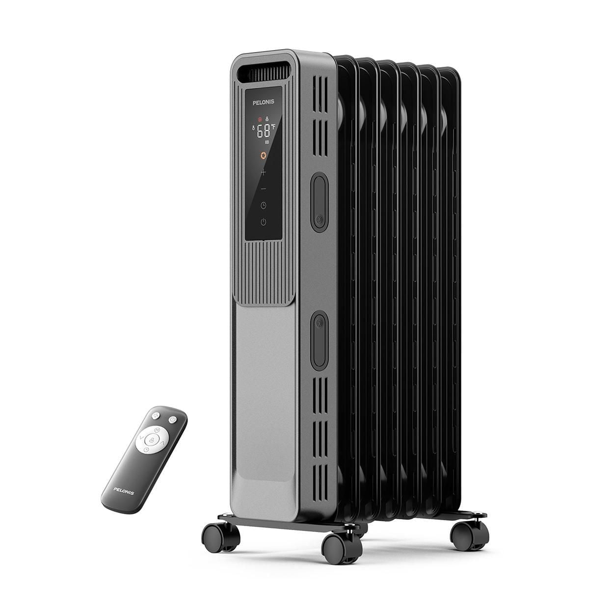 Radiateur à huile électrique Pelonis 1500 W à 3 réglages
