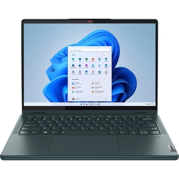 Refurbished (Good) Lenovo Yoga 6 13.3 2-in1 2-in-1 Touchscreen WUXGA Laptop (Ryzen 5 7530U, 8GB RAM, 256GB SSD, Windows 11) - Dark Teal (83B2001UUS)