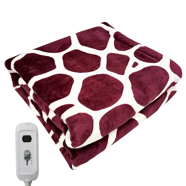 USB Heating Blanket Lengthened and Widened 5V Thermal Shawl Knee Pad Blanket (adjustable) Multipurpose Blanket Soft Breathable Machine Washable All-Season Throw Blanket for Hot Sleepers