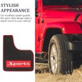 thumbnail image 2 of Miangastore 2pcs Car Mud Flaps Splash Guards Cool Mudguard Splash Guards for Cars SUVs Trucks, 2 of 9