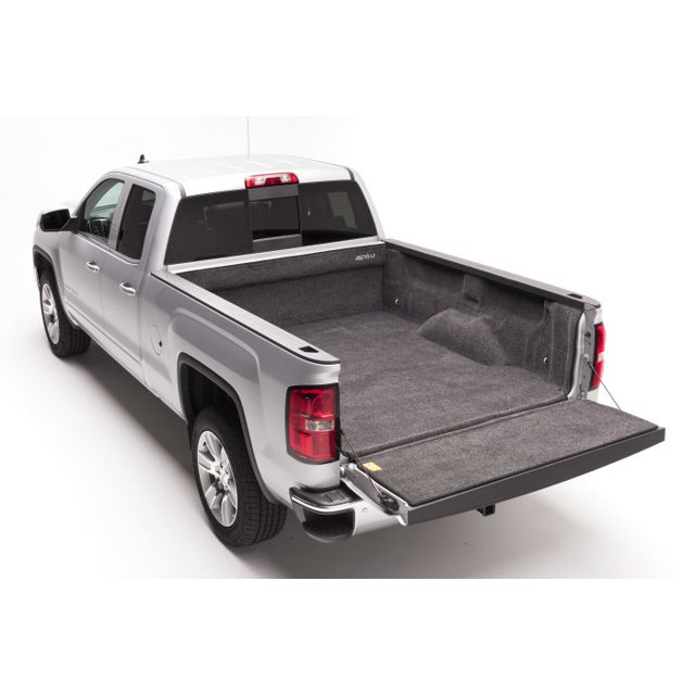 BedRug Bed Liner BRC07CCK Classic; Drop In; Under Bed Rail; Dark Gray; Carpet-Like Polypropylene; Tailgate Liner Included