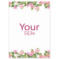 thumbnail image 1 of Darling Souvenir MADE WITH LOVE PersonalizedWelcomeBannerFlower Border,Custom Text Poster Party CollectionWelcomeSignGreat For Wedding, Birthday, Engagement Party- 18x12, 1 of 5