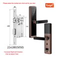 thumbnail image 2 of Biometric Fingerprint Door Lock DB20 Black Smart Lock Tuya App Remote Unlocking Keyless Lock Electronic Door Lock ,More Secure, 2 of 4