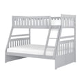 thumbnail image 1 of Lexicon Orion Transitional Wood Twin over Full Bunk Bed in Gray, 1 of 4