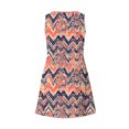 thumbnail image 5 of Ovzne Robes pour Femmes Robe de Plage Mode d'Été pour Femmes Imprimé Poche Sans Manches Robe à Col en V Robe de Printemps Imprimée Liquidation, 5 of 5