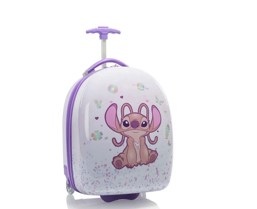 Disney Lilo & Stitch Hardside Carry-on Suitcase 18 Inch Wheeled Luggage for Kids
