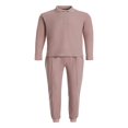 thumbnail image 3 of Mens Long Sleeve Outfits Stand Collar Sweatshirt Top and Sweatpants Tracksuit Set, 3 of 9