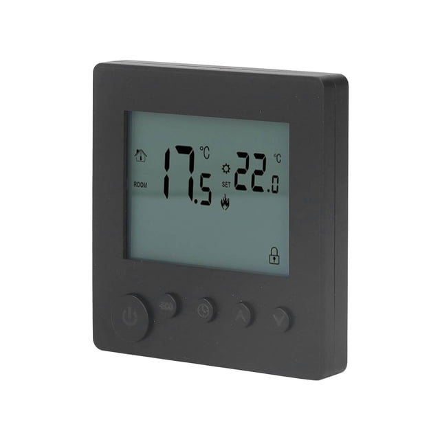 4500W Smart Thermostat, High Power Energy Saving Smart Button Digital Temperature Controller Widely Stable Reliable For Market Hotel AC90V To 240V