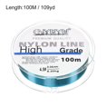 thumbnail image 2 of Uxcell 109Yard 12Lb Fluorocarbon Coated Monofilament Nylon Fishing Line Sea Blue, 2 of 7