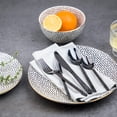 thumbnail image 2 of "Thyme & Table Lumi Noir Ensemble de Couverts 20 Pièces, Service pour 4", 2 of 3
