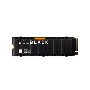 WD_BLACK 4TB SN850X NVMe SSD, Internal Gaming Solid State Drive with Heatsink - WDS400T2XHE-00BCA0