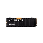 WD_BLACK 4TB SN850X NVMe SSD, Internal Gaming Solid State Drive with Heatsink - WDS400T2XHE-00BCA0