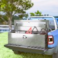 thumbnail image 2 of HOMCOM 48 Inch Truck Bed Tool Box, Heavy Duty Aluminum Trailer Tongue Box, 2 of 10