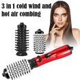 thumbnail image 2 of SharkTRUE Hair Dryer High Quality 3 In 1 Hair Blower Dryer With Brush Comb Straightener Original Set Blower Brush Hair Dryer Comb Straightener Quick-Drying Hot Air Hair Dryer, 2 of 8