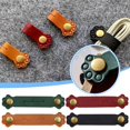 thumbnail image 3 of sourcing map Pack of 5 Leather Cable Ties Cable Clips Headphone Y6A3, 3 of 8