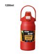 thumbnail image 2 of Ruiboury Gobelet à Paille Rabattable Élégant et Durable Plusieurs Options de Couleur Bouteille d'Eau Isolée avec Rouge Auto 1200 ml, 2 of 6