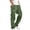 Army Green, variant on Pants for Men Solid Casual Multiple Pockets Outdoor Straight Type Fitness Pants Cargo Pants Trousers