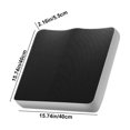 thumbnail image 3 of EGNMCR Memory Seat Cushion Buttocks Cushion Office Chair Cushion Student Classroom Seat Cushion Thick Seat Cushion Buttocks Cushion For Prolonged Sitting Seat cushion, 3 of 6