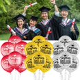 thumbnail image 2 of 100Pcs/Bag Graduation Balloon Inflatable Blast-proof Leakproof Good Sealing Congrats Grad Letter 2023 Senior Year Grad Balloon School Supply, 2 of 8