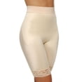 thumbnail image 1 of Women's Rago 518 Light Shaping High Waist Long Leg Bike Short (Beige 2X), 1 of 4