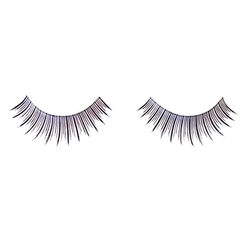 Coveted Cosmetics False Eyelashes Natural Feather Hand Made Human Hair Fake Falsies Lashes (2 Pair, Julia)