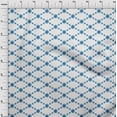 thumbnail image 4 of oneOone Rayon Teal Blue Fabric Block Fabric For Sewing Printed Craft Fabric By The Yard 56 Inch Wide, 4 of 5