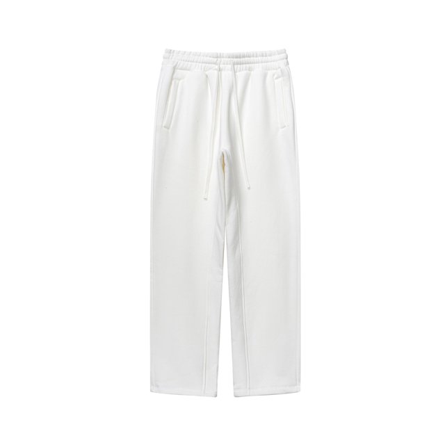 RKSTN Mens Pants Solid Color Casual Straight Leg Pants Full Length Pants Soft Comfortable Workout Pants