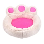 Donut Cat and Dog Bed Cozy Pet Mat | Plush Cuddler for Small Pets | All-Season Sleep Bed for Cats, Dogs, and Puppies Indoor Use