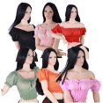 thumbnail image 4 of fastboy 1 Set 1/6 Action Figure Exquisite Realistic Creative Shirt Unique Design DIY Accessory Detachable Costume for 12inch Figure rose red, 4 of 5
