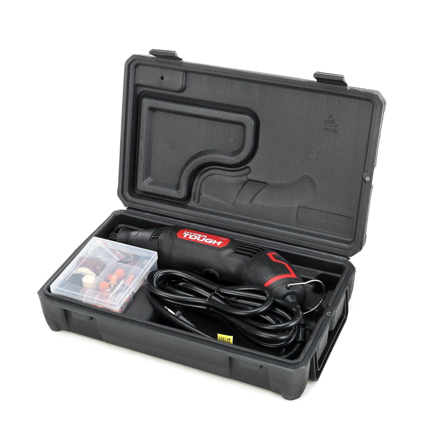 Outil rotatif filaire Hyper résistant de 1,5 A, vitesse variable avec 105 accessoires rotatifs et étui de rangement, état neuf, 120 V