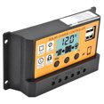 thumbnail image 3 of Contrôleur de Charge Intelligent Panneau Solaire Double USB Régulateur de Contrôle de Charge PWM à 3 Étages 12V/24V10A, 3 of 14