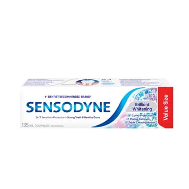 Sensodyne Brilliant Whitening Sensitive Toothpaste 135ml